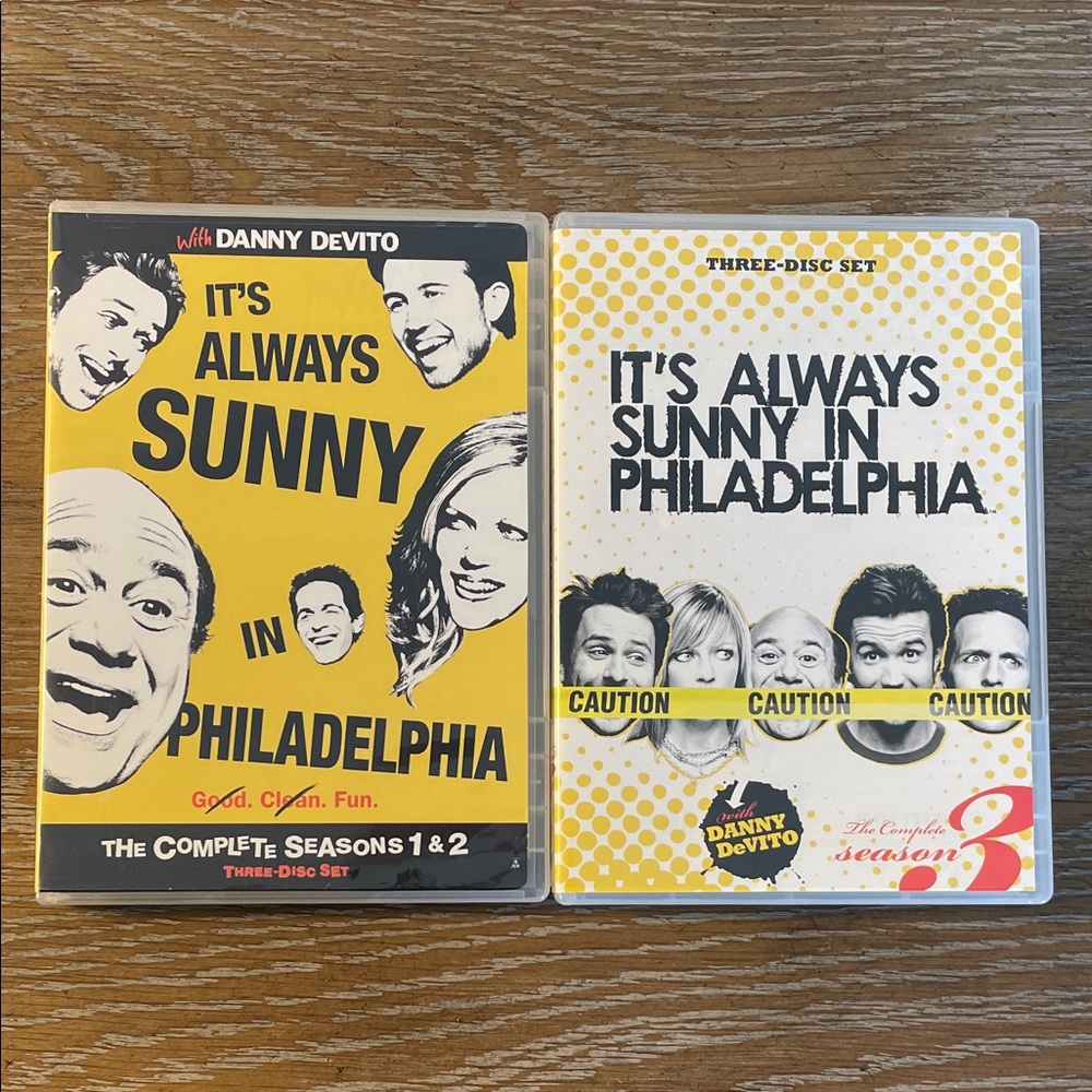 It's Always Sunny in Philadelphia DVD Set- Seasons 1 - 3